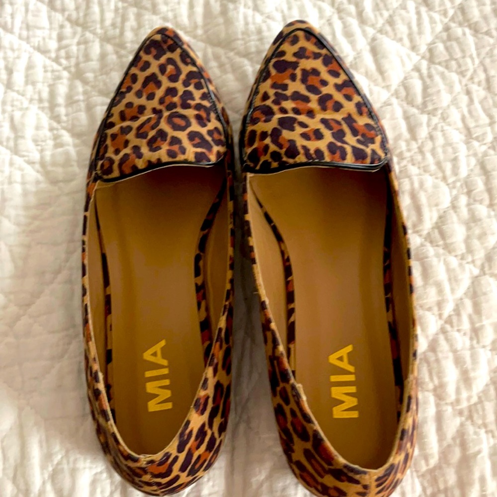 Leopard print shoes